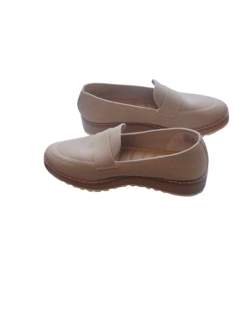 Women's Casual Barrett Me Too Loafer Beige Sz 7  (1  1/4 Inch Platform Heel) - Picture 9 of 11